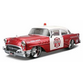 7"x2-1/2"x3" 1955 Buick Century Police All Star Series Die Cast Replica